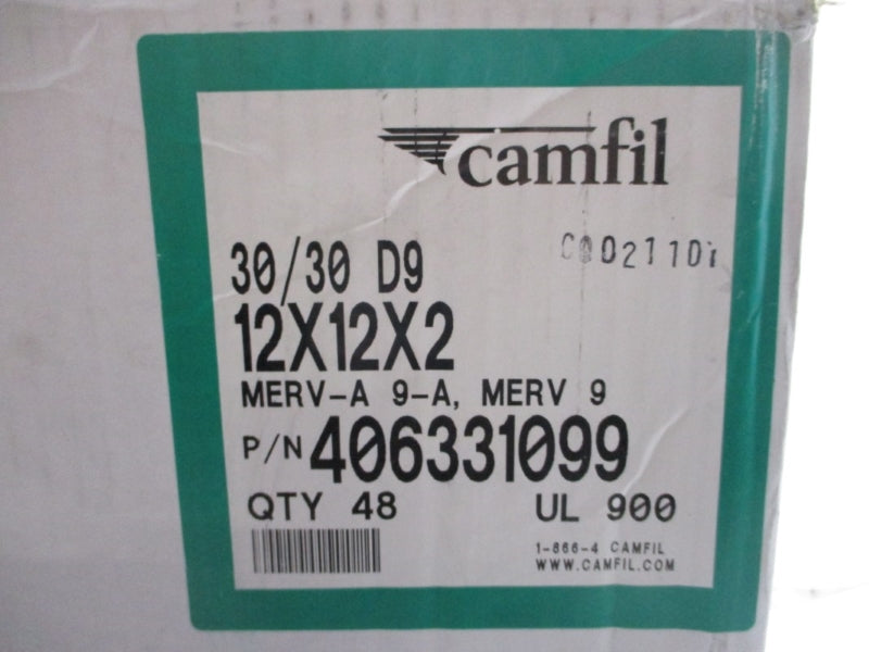 CAMFIL 406331099 12" X 12" X 2" (PKG OF 48) NSMP