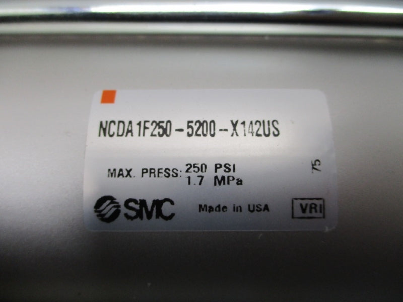 SMC NCDA1F250-5200-X142US 250PSI NSMP
