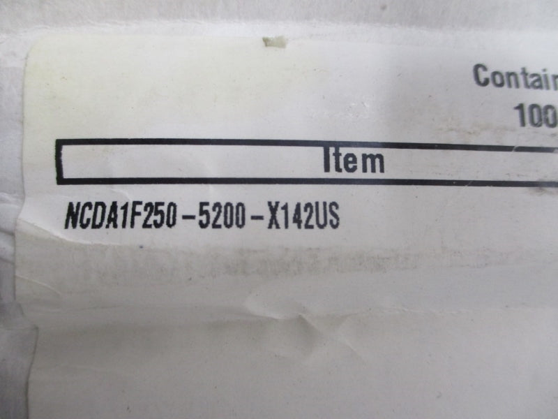 SMC NCDA1F250-5200-X142US 250PSI NSMP
