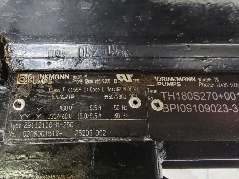 BRINKMANN PUMPS TH1106S280-A+162 NSNP