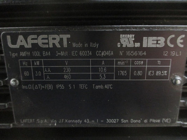 LAFERT AMPH100LBA4 230/460V 5.3/10.6A NSNP