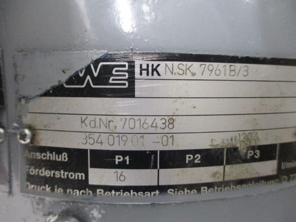 HAWE HKN.SK.7961B/3 400/230V 4.6/8.0A UNMP