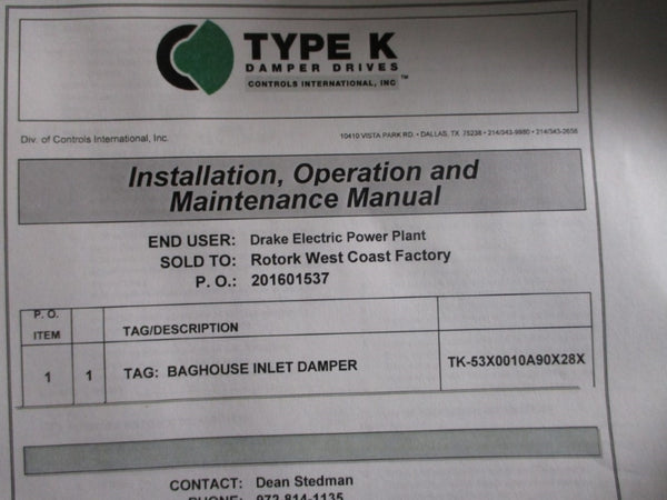 KTORK TK-53X0010A90X28X TYPE K 150PSI NSNP