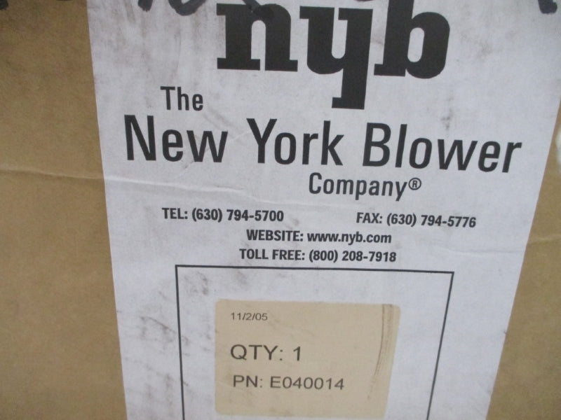 NEW YORK BLOWER E040014 NSMP