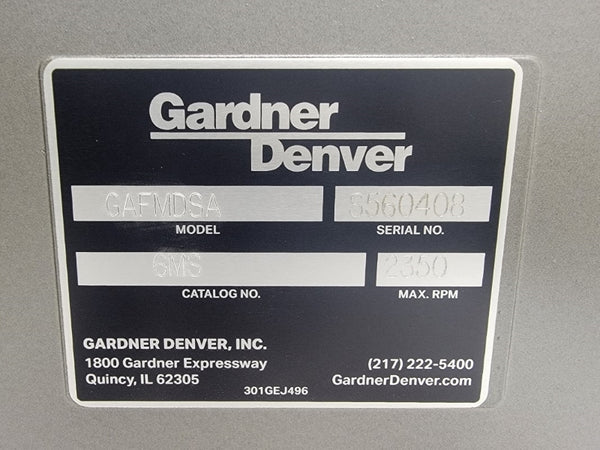 GARDNER DENVER GAFMDSA 6MS NSNP