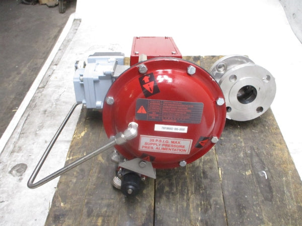 MASONEILAN 33-36125 W/ DRESSER SVI2-21113121 30V 150PSI 100'F 2" NSNP