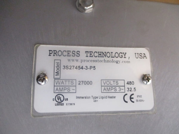 PROCESS TECHNOLOGY 3S27454-3-P5 480V 32.5A UNMP