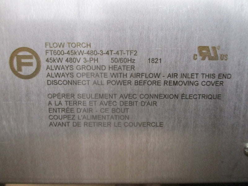 TUTCO FT600-45KW-480-3-4T-4T-TF2 480V NSMP