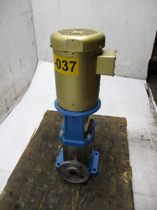 GOULDS WATER TECHNOLOGY 5SV4ND4F62P W/ BALDOR RELIANCE VEM3550 NSNP