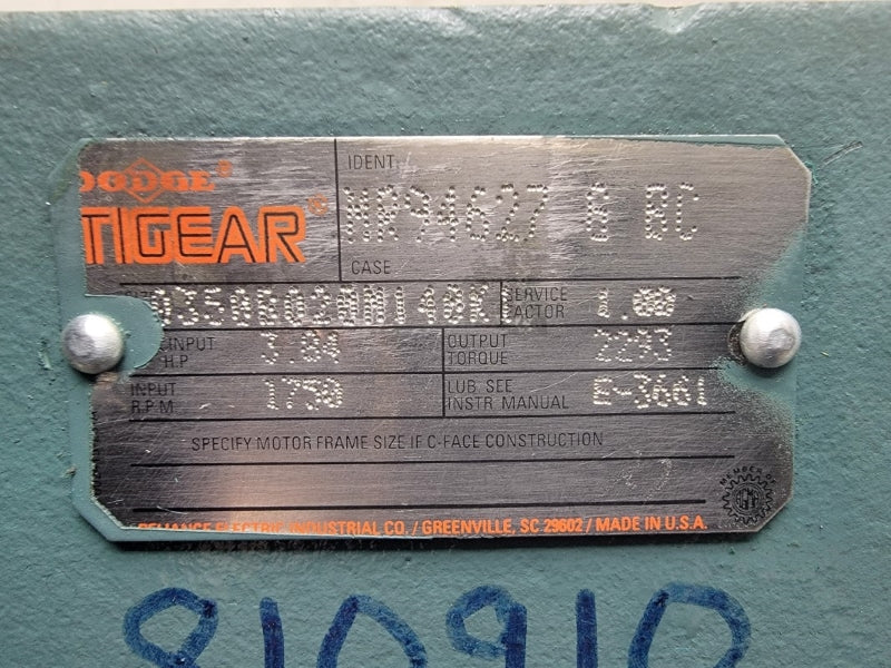 DODGE TIGEAR MR946278BC 0350B02QM140K1 NSNP