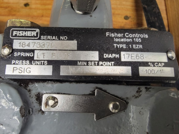 FISHER CONTROLS TYPE 1EZR SERIES PRX 120/120AP/125/125AP 1480PSI NSMP