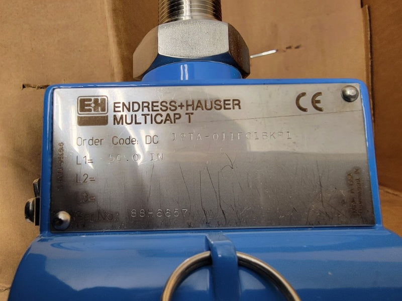 ENDRESS+HAUSER 12TA-Q11F01BKP1 50.0IN NSMP