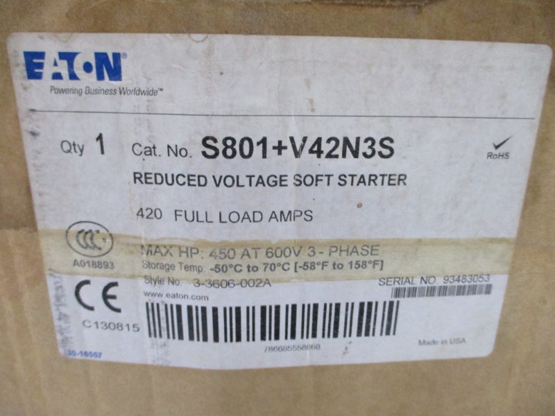 EATON S801+V42N3S 600V 420A NSMP