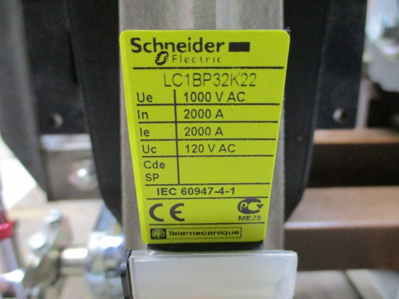 SCHNEIDER ELECTRIC LC1BP32 1000VAC 2000A NSMP