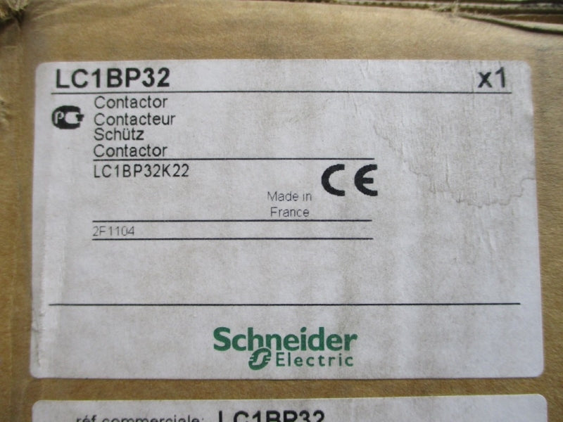 SCHNEIDER ELECTRIC LC1BP32 1000VAC 2000A NSMP
