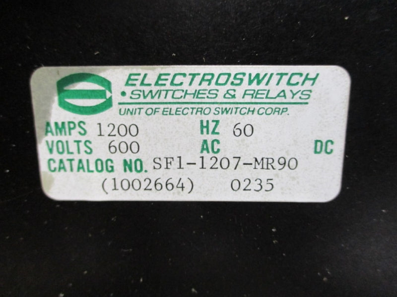 ELECTROSWITCH SF1-1207-MR90 600VAC 1200A NSNP