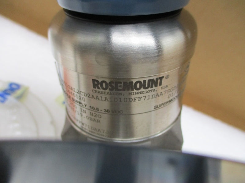 ROSEMOUNT 3051SAL2CD2AA1A1010DFF71DAA7SGSJK5M5 10.5-30VDC 275PSI NSMP