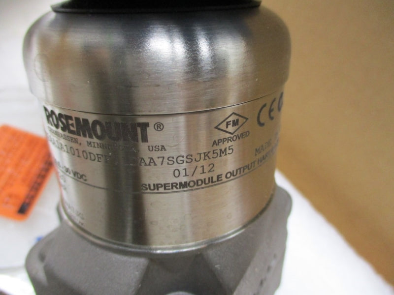 ROSEMOUNT 3051SAL2CD2AA1A1010DFF71DAA7SGSJK5M5 10.5-30VDC 275PSI NSMP
