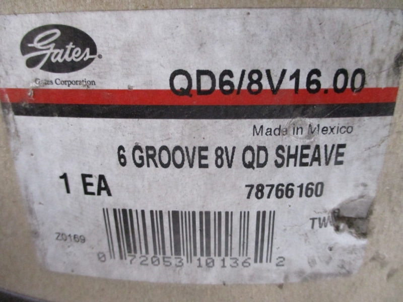 GATES QD6/8V16.00 78766160 NSMP