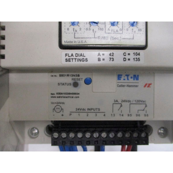 EATON CUTLER HAMMER S801USERMAN ECS92W4CAH/S3T13 SER. A1 600V 2.0A NSNP