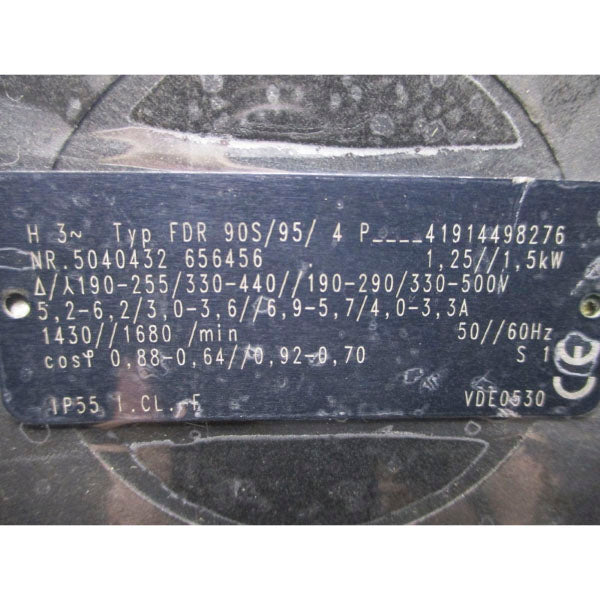 BECKER FDR90S/95/4P 330-500V 4.0-3.3A UNMP