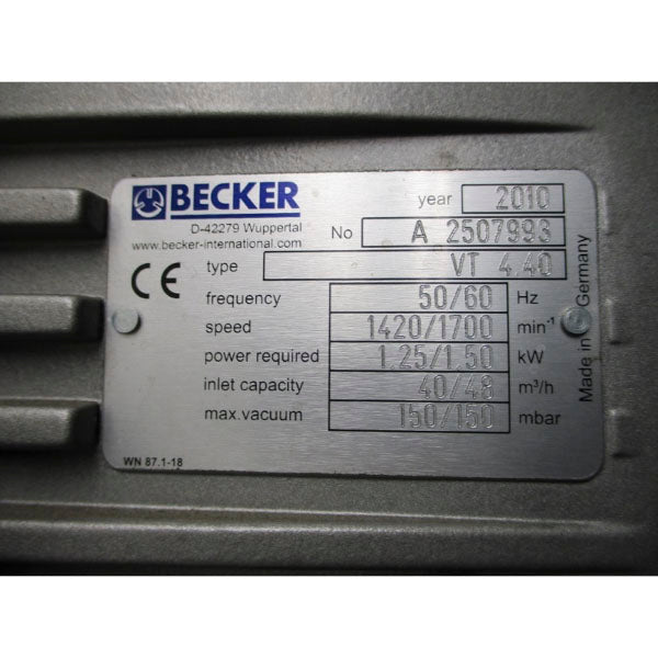 BECKER FDR90S/95/4P 330-500V 4.0-3.3A (AS PICTURED) UNMP