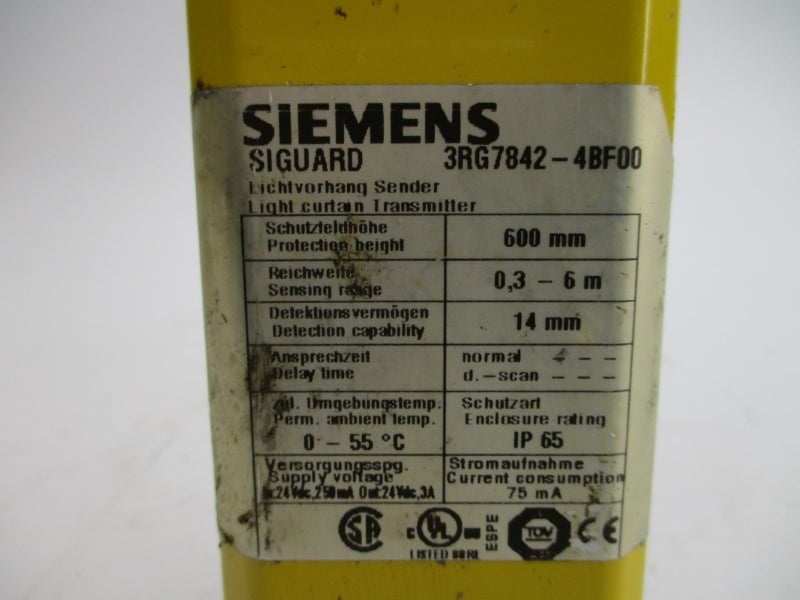 SIEMENS 3RG7842-4BF00 24VDC UNMP