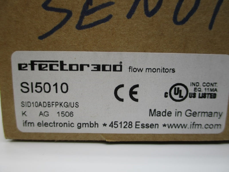 IFM EFECTOR SID10ADBFPKG/US SI5010 18-36VDC NSMP