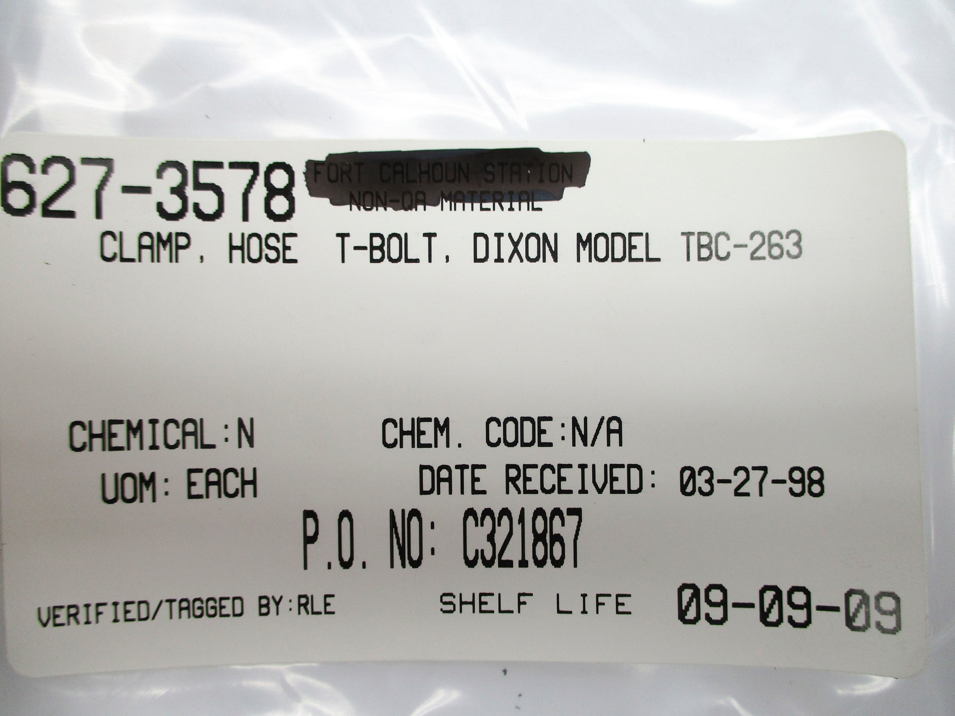 DIXON TBC-263 NSNP