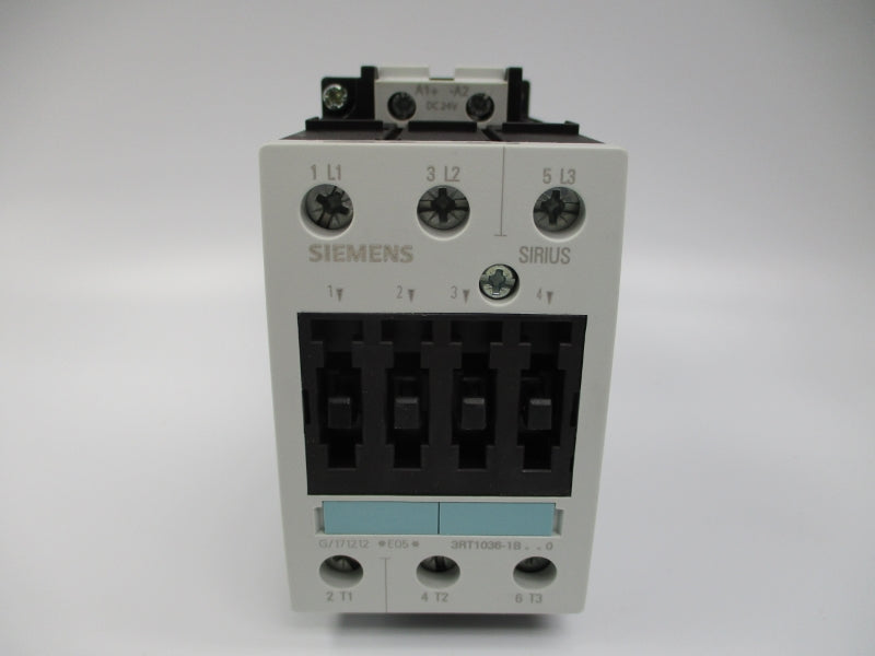 SIEMENS 3RT1036-1BB40 24VDC NSMP