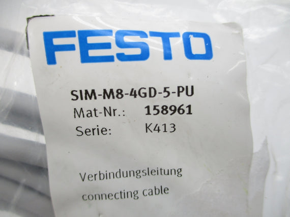 FESTO SIM-M8-4GD-5-PU 158961 NSMP