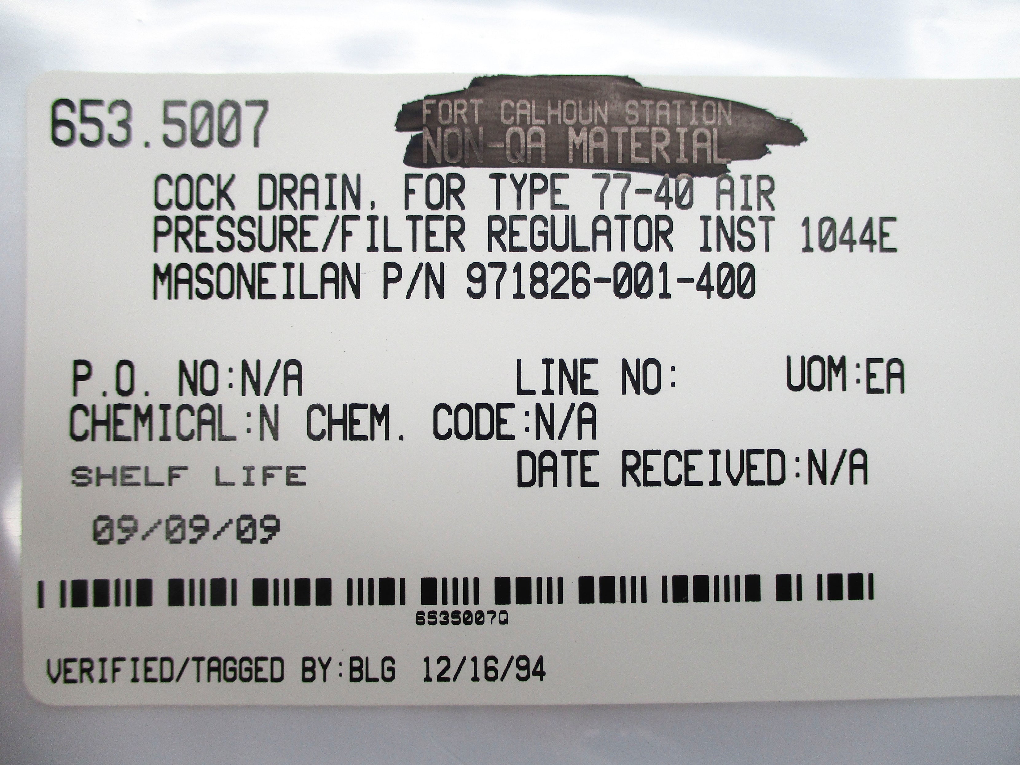 MASONEILAN 971826-001-400 NSNP