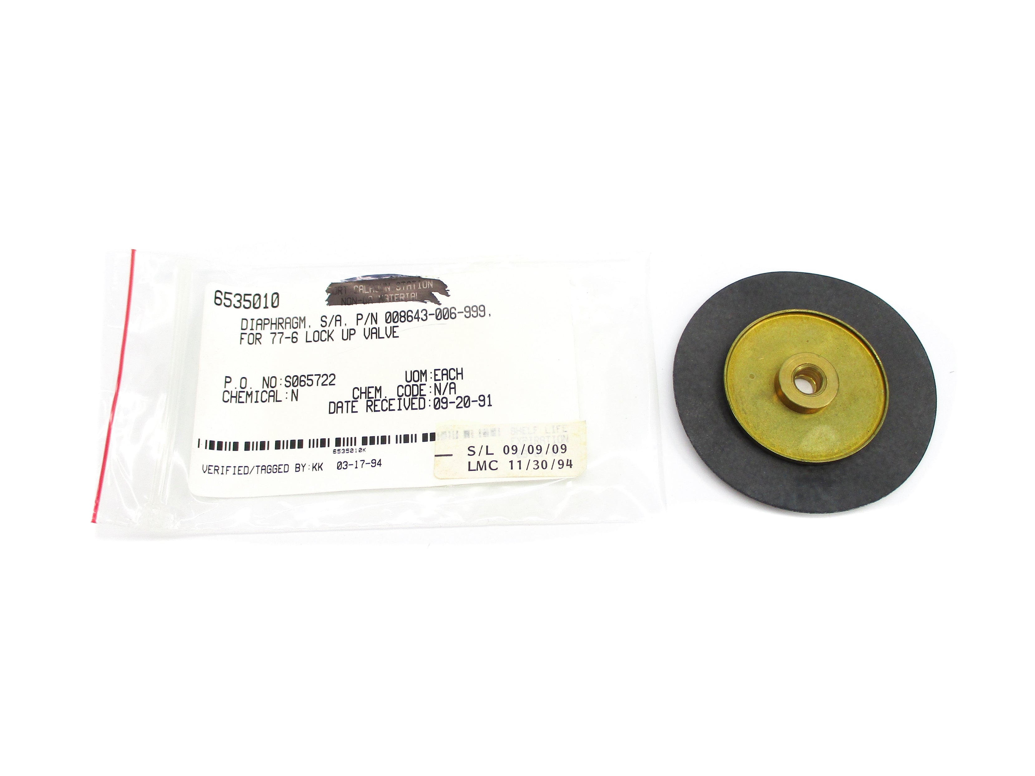 DIAPHRAGM 008643-006-999 NSNP