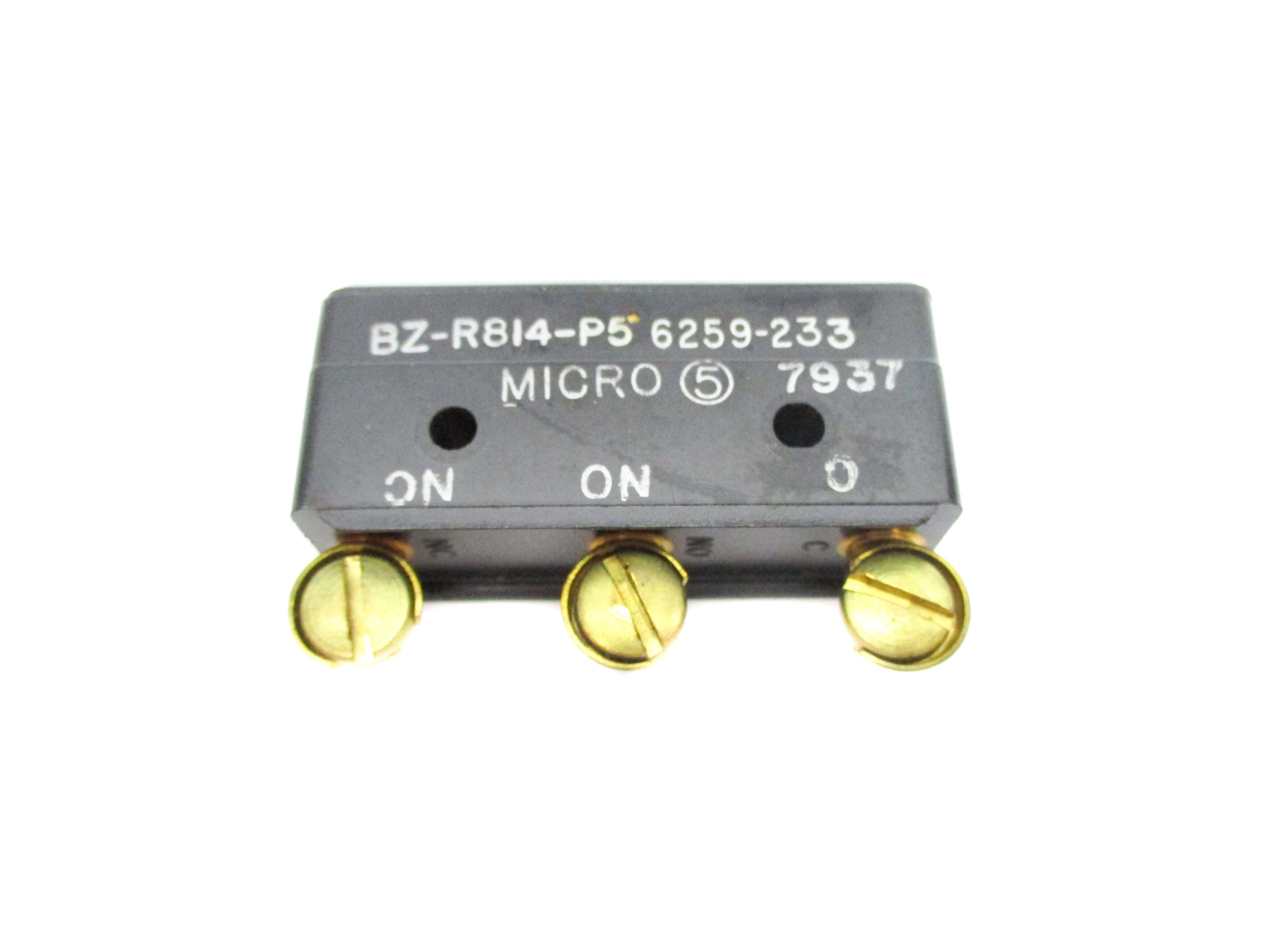 MICRO SWITCH BZ-R814-P5 6259-233 480VAC 15A NSNP