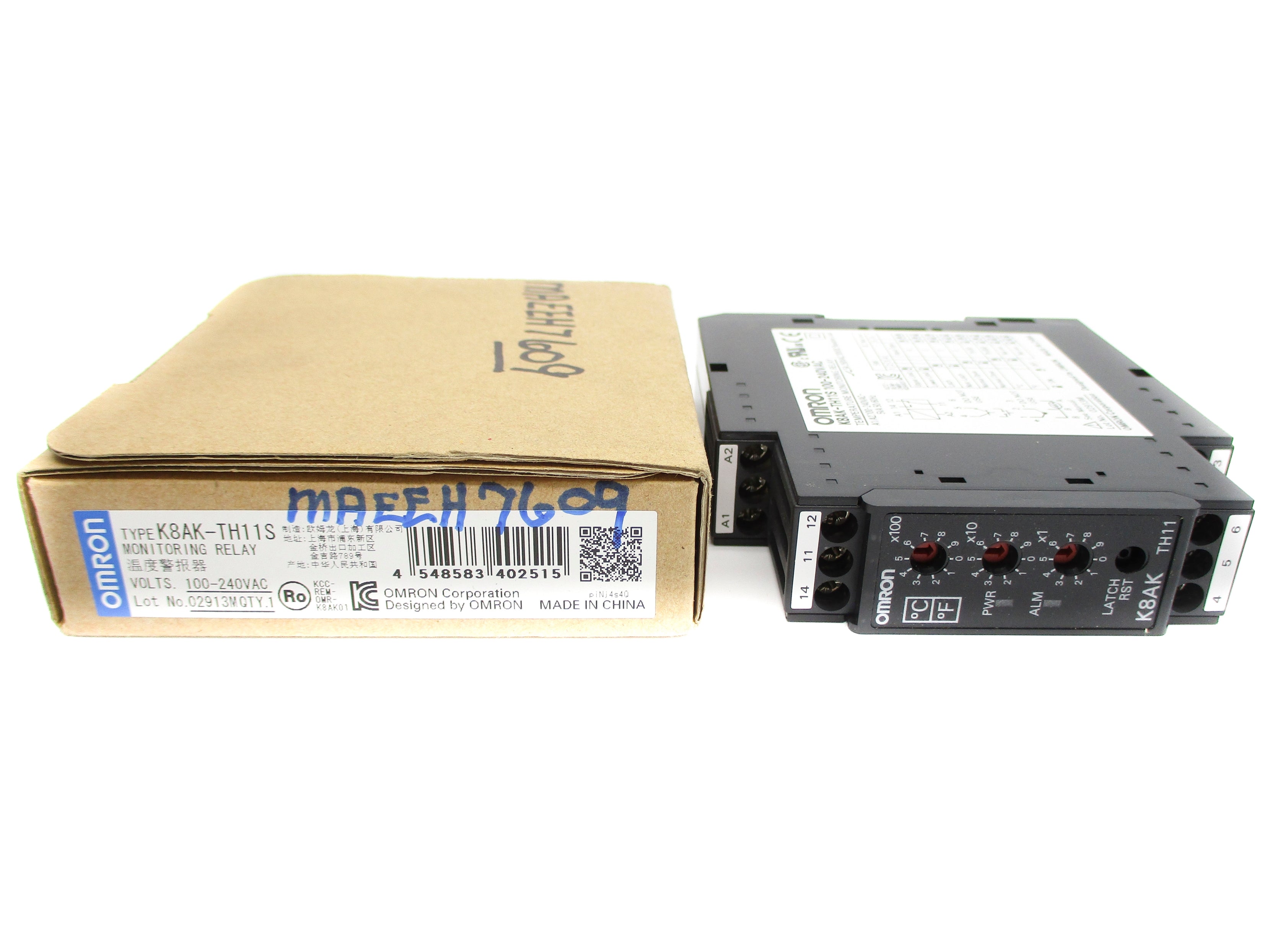 OMRON K8AK-TH11S 100-240VAC NSMP