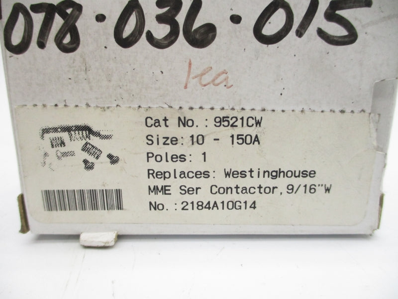 CONTACT KIT 2184A10G14 9521CW 10-150A NSMP