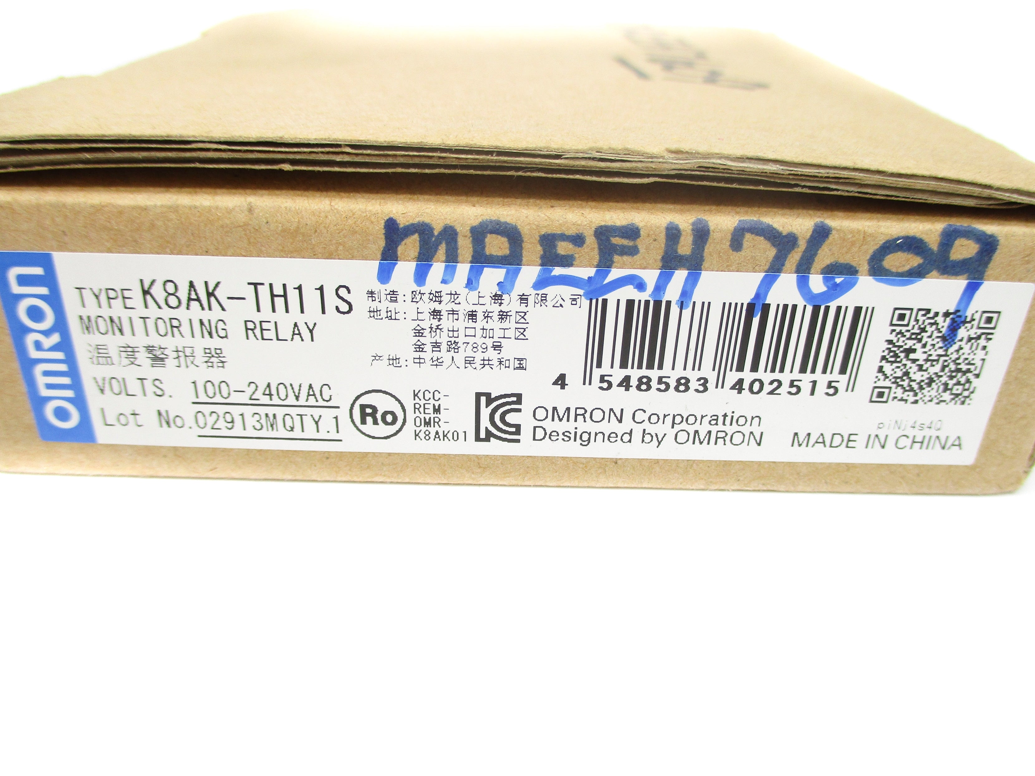 OMRON K8AK-TH11S 100-240VAC NSMP