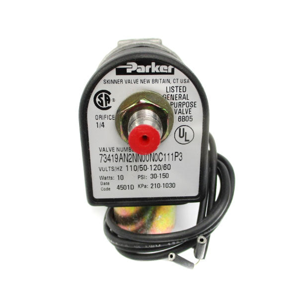 PARKER 73419AN2NN00N0C111P3 110/120V 30-150PSI 1/4" NSNP