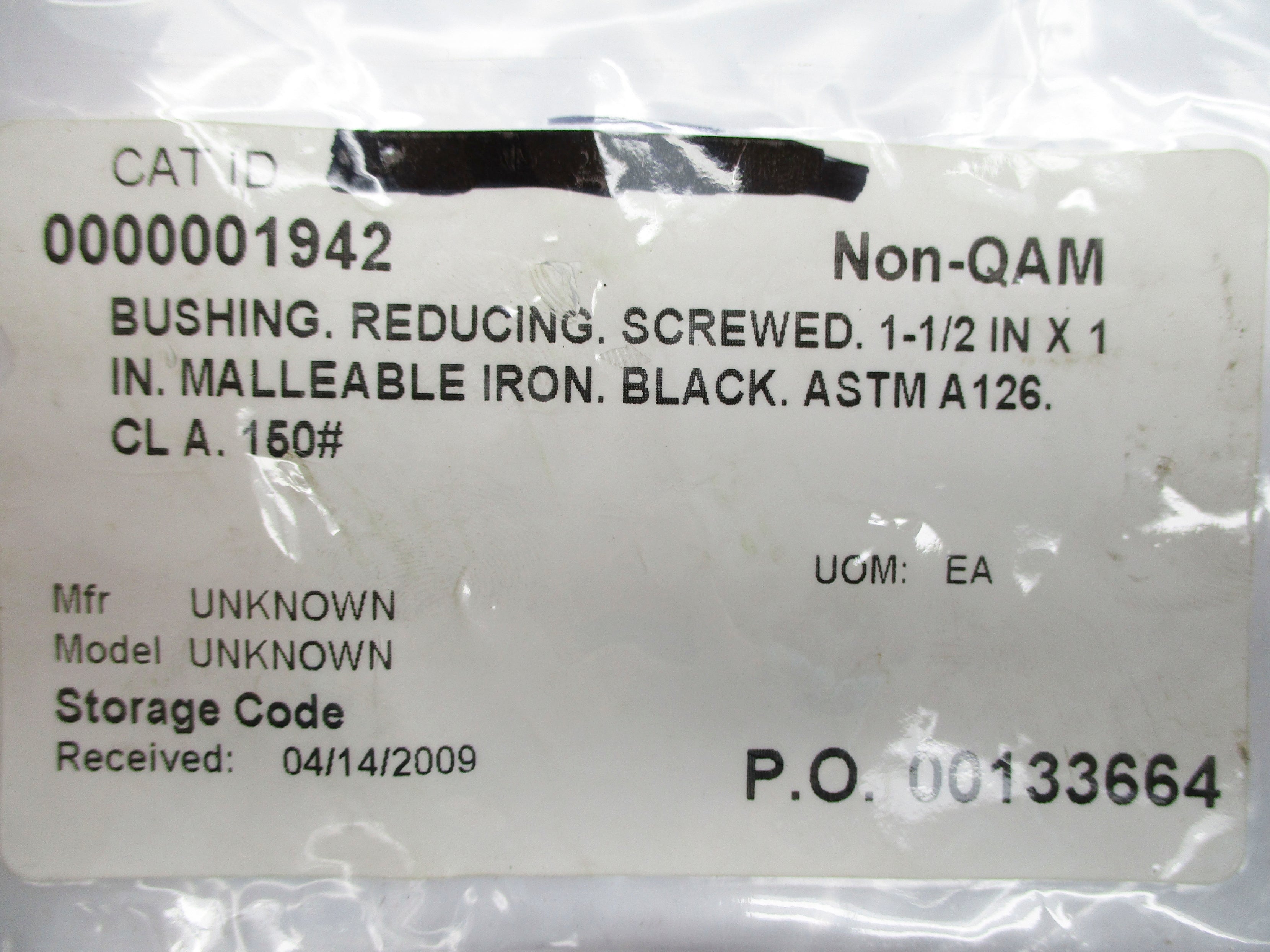 ASTM A-126 1-1/2" X 1" NSNP