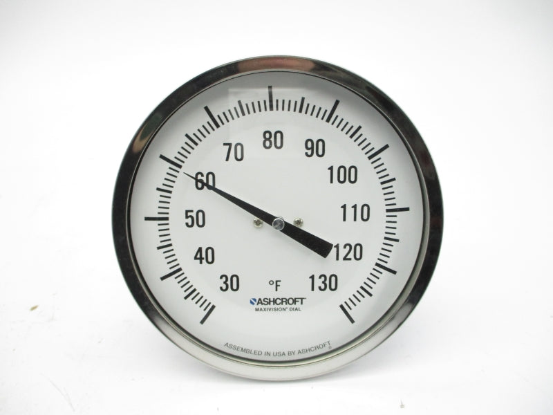 ASHCROFT 50EI60E040 30/130'F 5" STEM4 NSMP