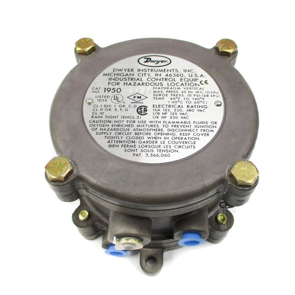 DWYER 1950-5-2F 480VAC 15A 10PSI NSNP