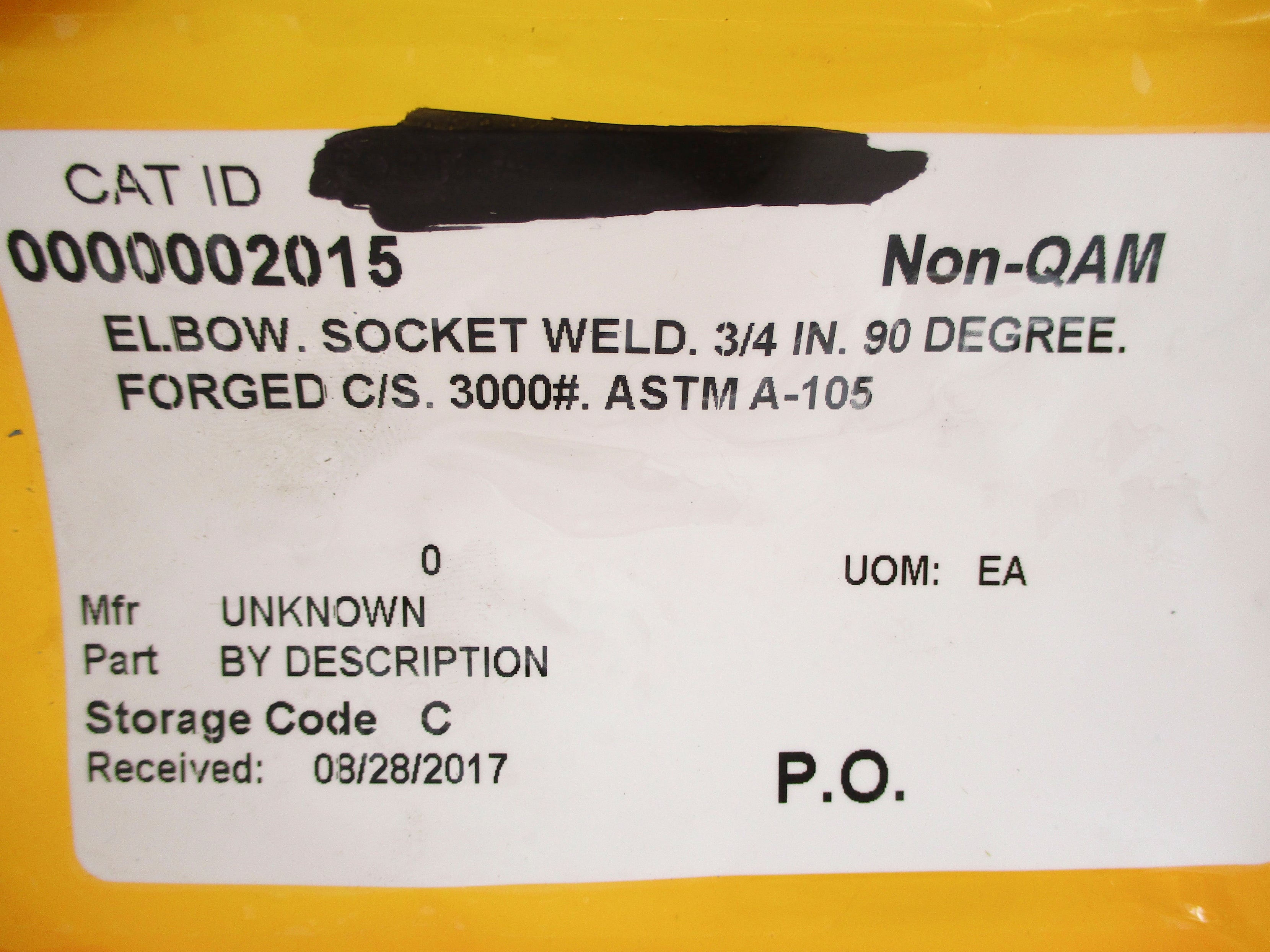 ASTM A-105 3/4" NSNP