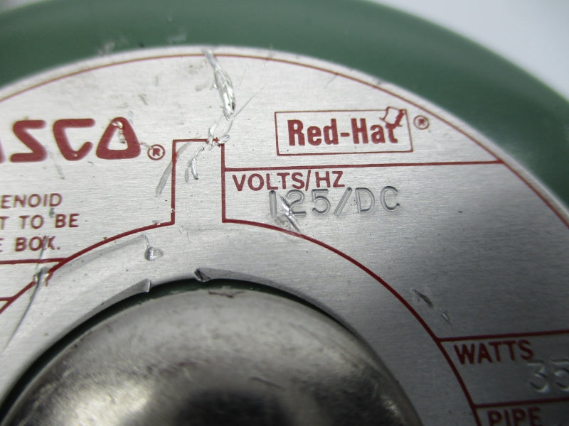 ASCO 2126322RU 125VDC 60PSI 1/2" NSMP