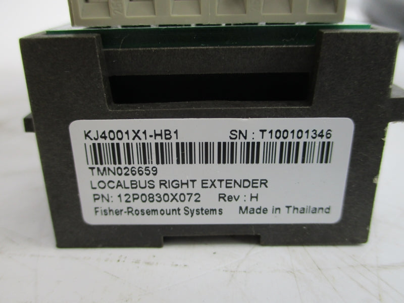 DELTAV KJ4001X1-HB1 12P0830X072 REV. H NSMP