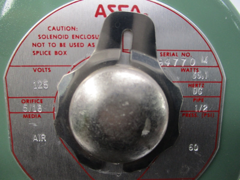 ASCO 212-6322RU 125V 60PSI 1/2" NSNP