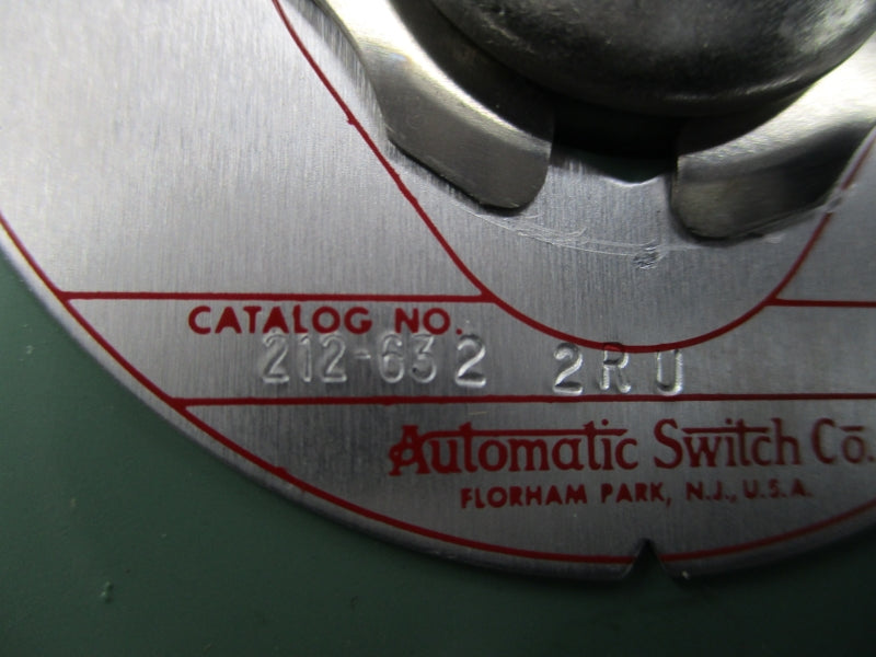 ASCO 212-6322RU 125V 60PSI 1/2" NSNP