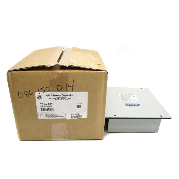 GAI-TRONICS 751-001 120VAC 0.46A NSMP