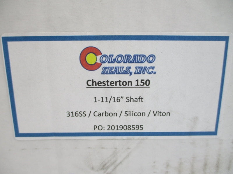 CHESTERTON 150 316SS 1-11/16" NSMP
