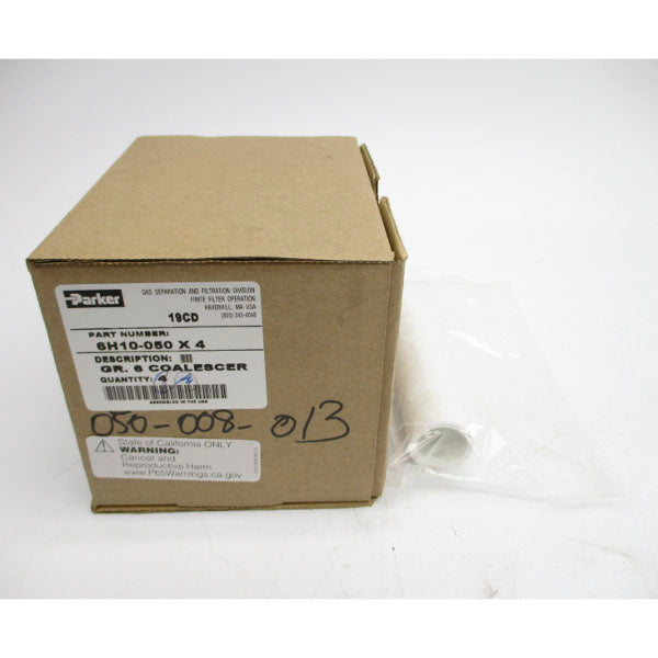PARKER 6H10-050 (PKG OF 4) NSMP