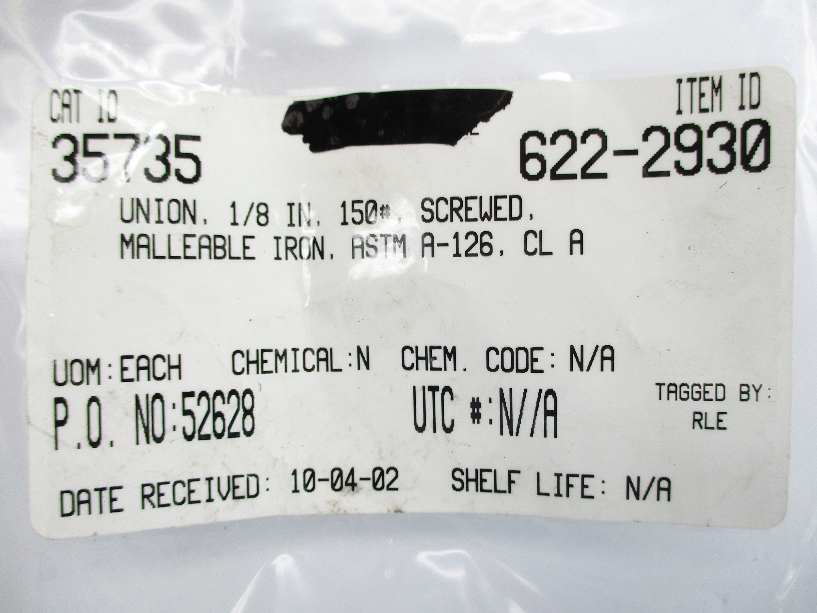 ASTM A-126 1/8" NSNP